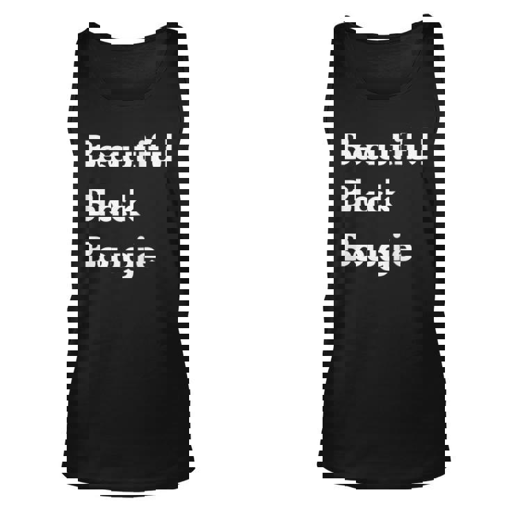 Beautiful Black Bougie  Unisex Tank Top