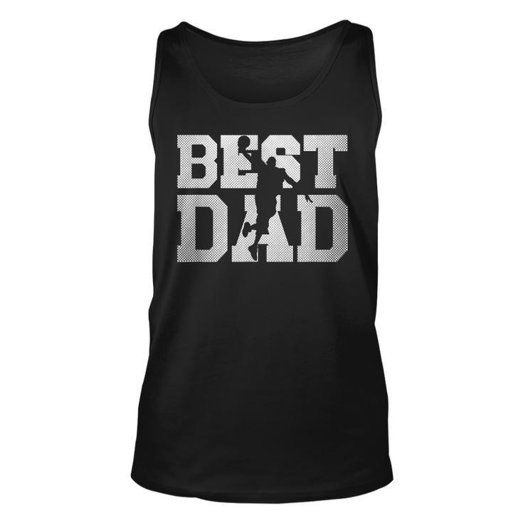 Best Basketball Dad Funny Fathers Day Vintage Men Sports  Unisex Tank Top