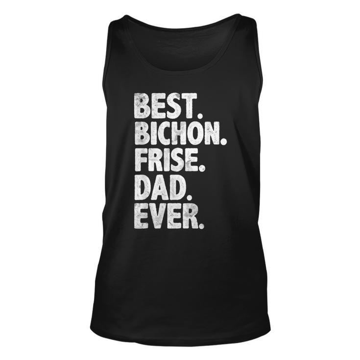 Best Bichon Frise Dad Ever Dog Owner Daddy Cool Father Tank Top