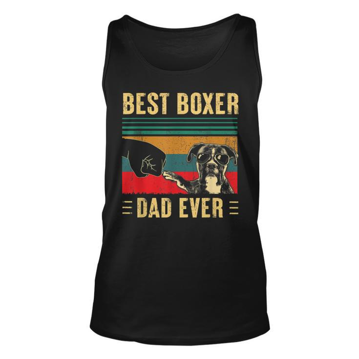 Best Boxer Dad Ever Boxer Dog Dad Fathers Day Tank Top