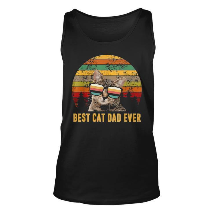 Best Cat Dad Ever Fathers Day  Gifts I Love Cat Lover Unisex Tank Top