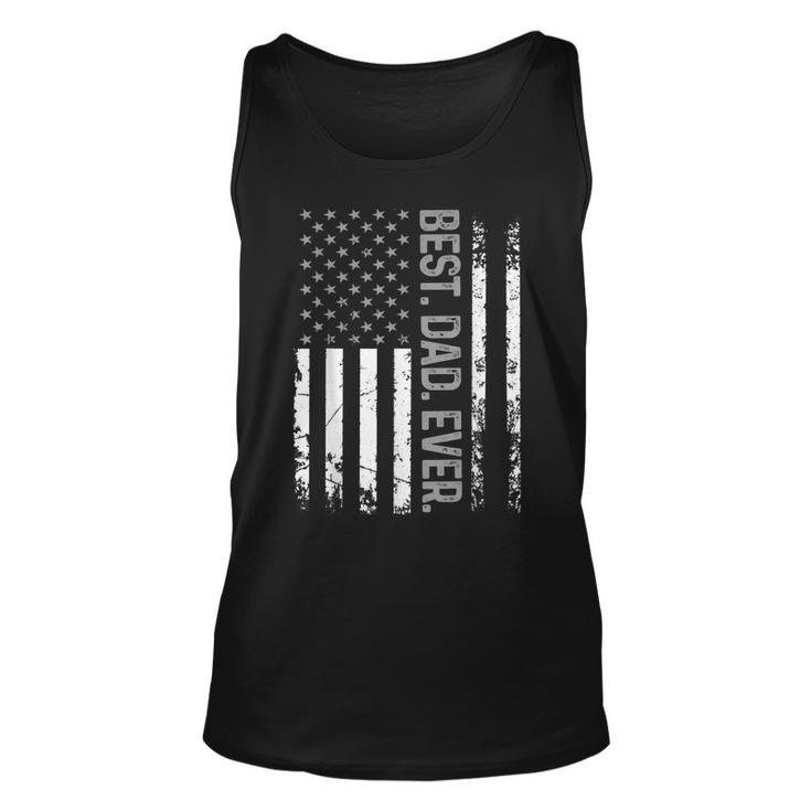 Best Dad Ever Usa Flag United States For Dad On Fathers Day Tank Top