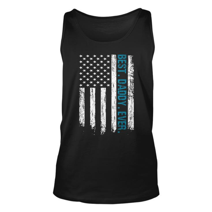 Best Daddy Ever Flag Best Dad Ever American Flag Tank Top