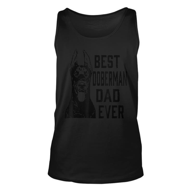 Mens Best Doberman Dog Dad Ever Fathers Day Shirt Tank Top