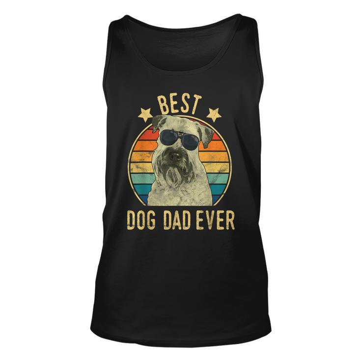 Best Dog Dad Ever Soft Coated Wheaten Terrier Fathers Day Tank Top