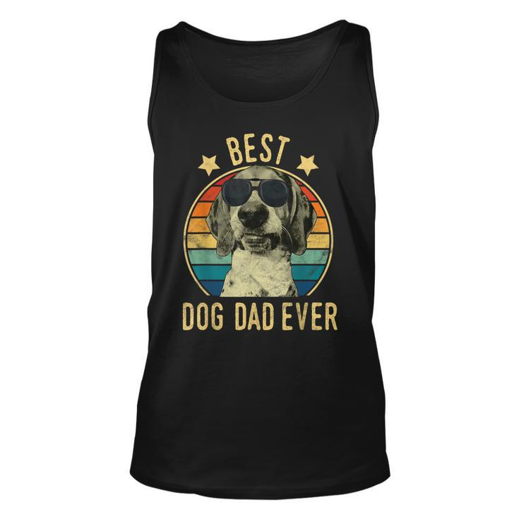 Best Dog Dad Ever Treeing Walker Coonhound Fathers Day Gift Unisex Tank Top