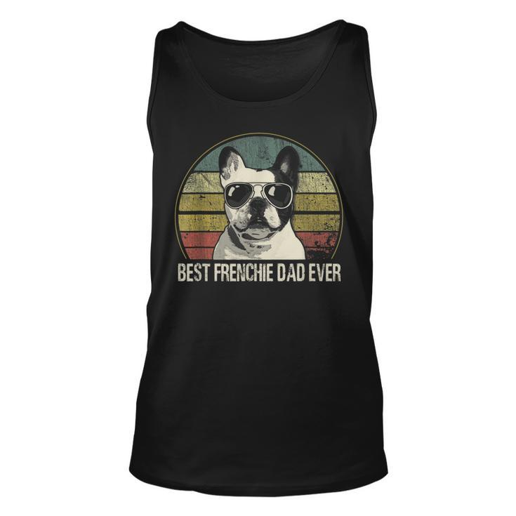 Best Frenchie Dad Ever French Bulldog Dad Fathers Day Tank Top