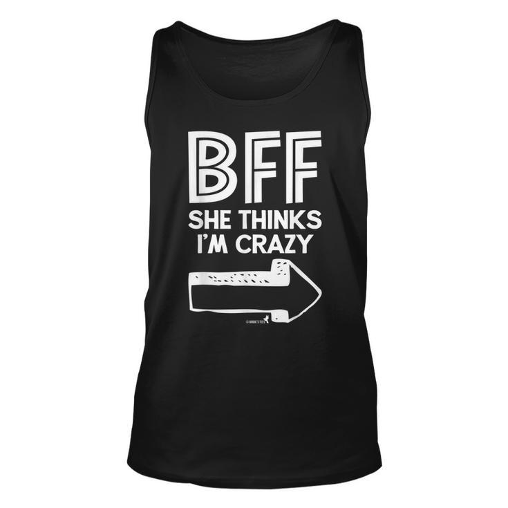 Best Friend Bff  Part 1 Of 2 Funny Humorous Unisex Tank Top
