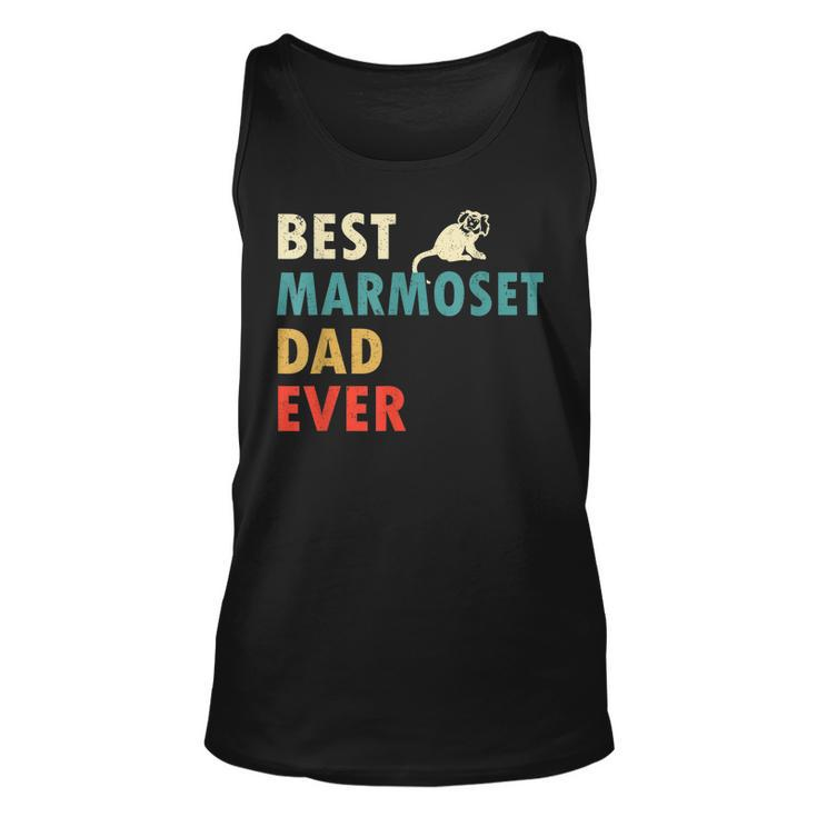 Best Marmoset Dad Ever Vintage T For Father Day Tank Top