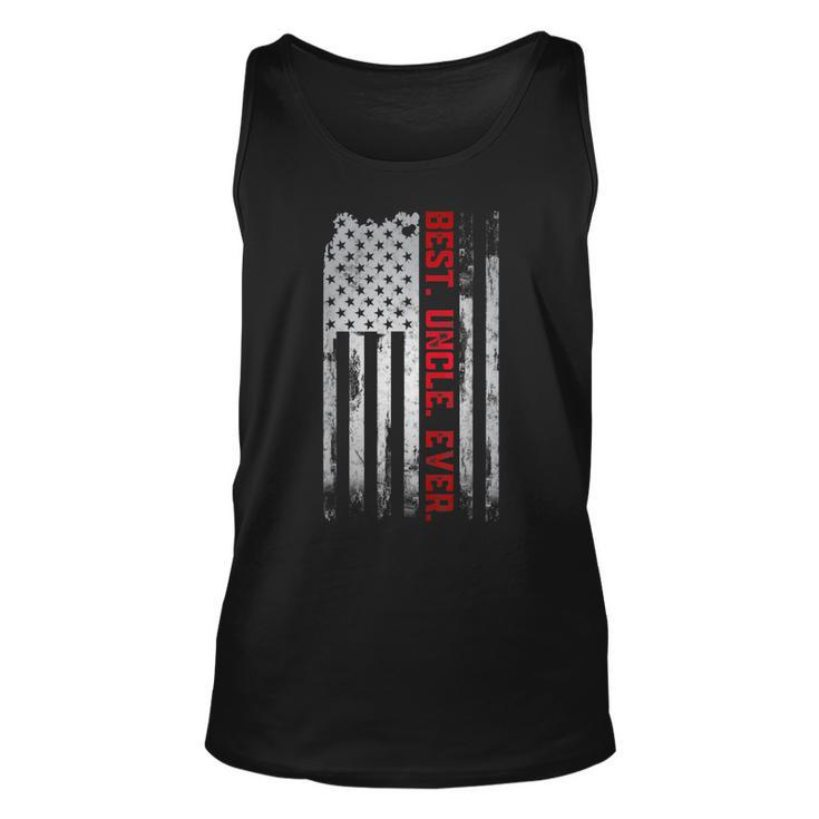 Best Uncle Ever American Usa Flag Father’S Day Gift For Dad Unisex Tank Top
