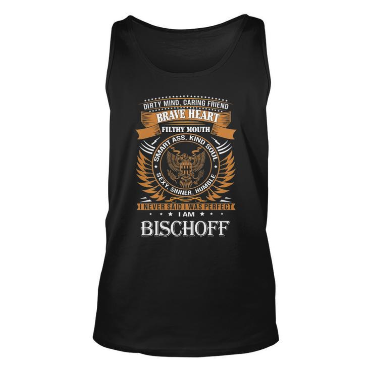 Bischoff Name Gift Bischoff Brave Heart V2 Unisex Tank Top