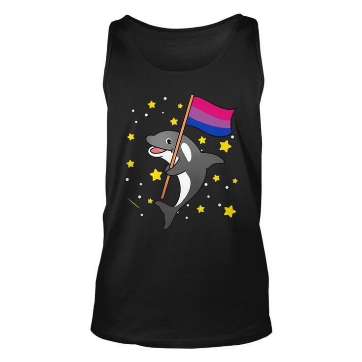 Bisexual Pride Orca Bisexual   Unisex Tank Top