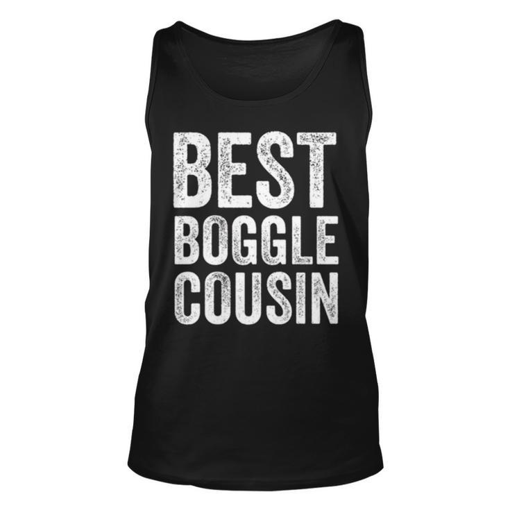 Boggle Cousin Board Game Unisex Tank Top