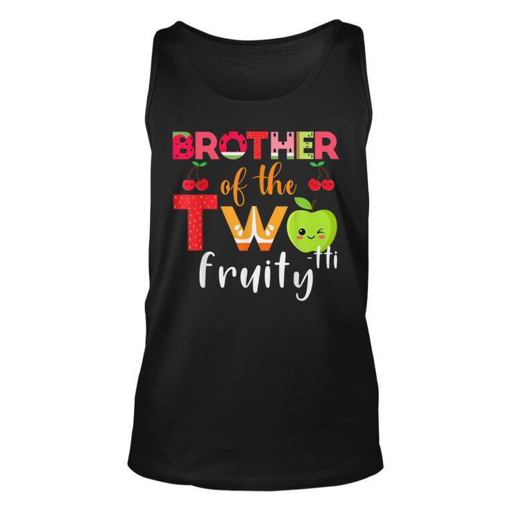 Brother Of The Twotti Frutti 2Nd Birthday Party Fruit Themed Tank Top