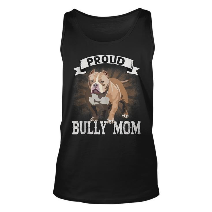 Bully Xl Pitbull Crazy Lover Proud Dog Mom American Bully  Unisex Tank Top