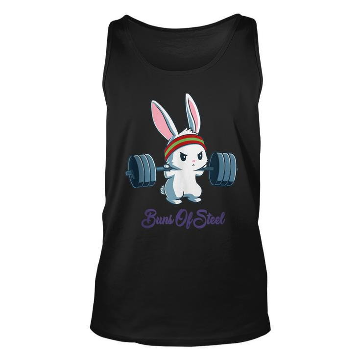 Buns Of Sl Fitness Rabbit Bunny Lover Gym Workout Back Print Long Sleeve  T-shirt