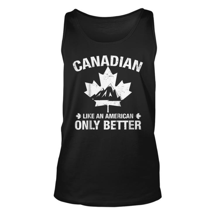 Canadian Shirt Canada Day Unisex Tank Top