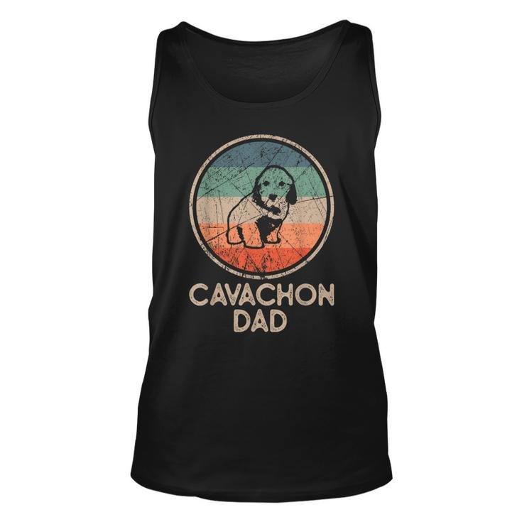 Cavachon Dog - Vintage Cavachon Dad  Unisex Tank Top