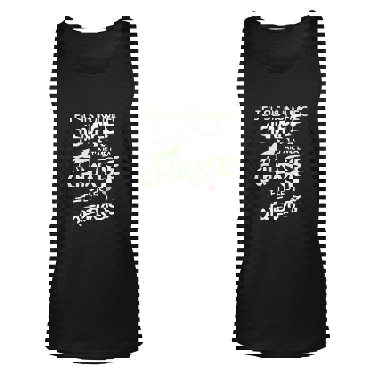 Chasse - Un Mec Simple Unisex Tank Top