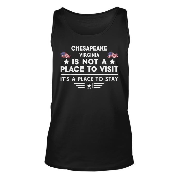 Chesapeake Virginia Ort Zum Besuchen Bleiben Usa City Tank Top