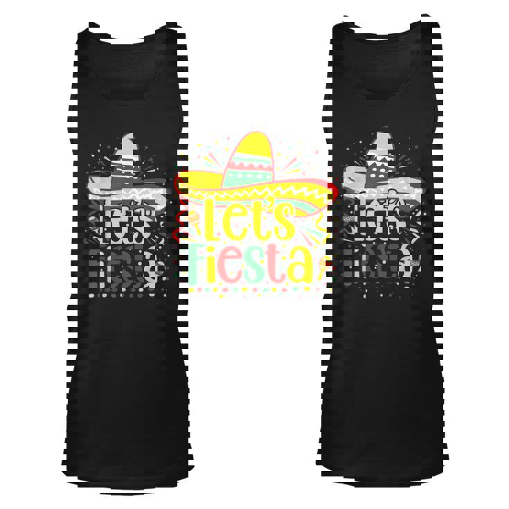 Cinco De Mayo Lets Fiesta Mexican Fiesta Cinco De Mayo Unisex Tank Top