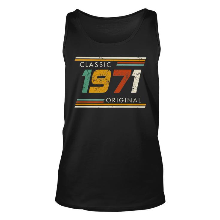 Classic 1971 Original Vintage   Unisex Tank Top