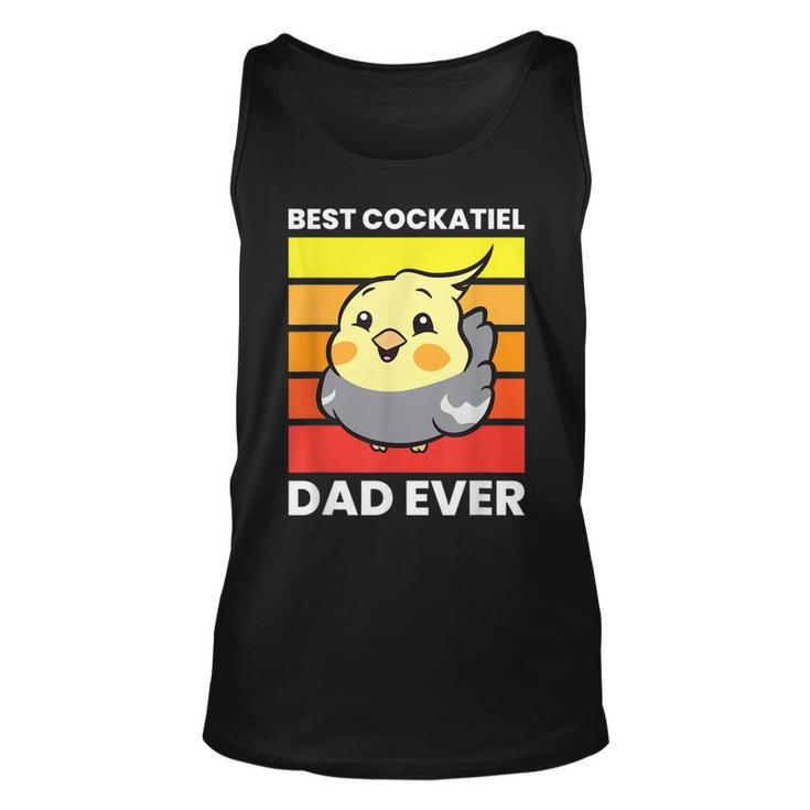 Cockatiel Papa Best Cockatiel Dad Ever Love Cockatiels Unisex Tank Top