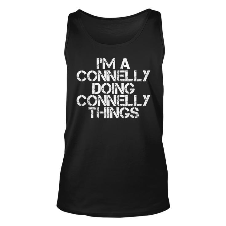 Connelly Funny Surname Family Tree Birthday Reunion Gift  Unisex Tank Top