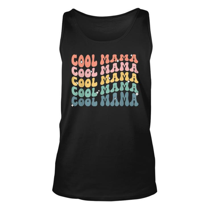 Cool Mama Retro Mothers Day New Mom Pregnancy Announcement  Unisex Tank Top