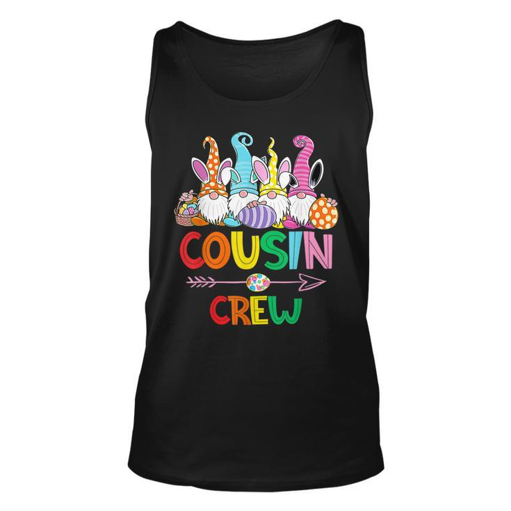 Cousin Crew Easter Bunny Gnome Family Matching Boys Girls  Unisex Tank Top