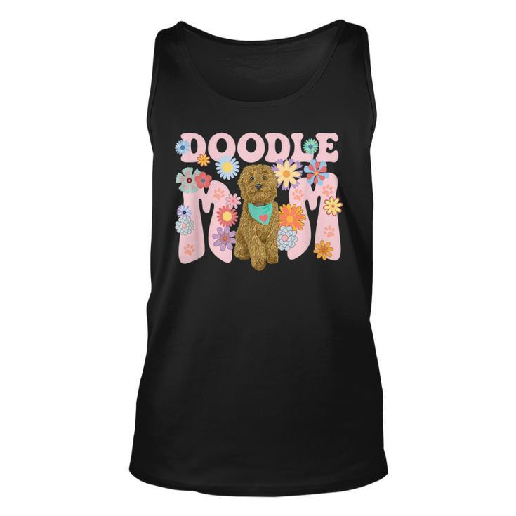 Cute Goldendoodle Doodle Dog Mom Design Women  Unisex Tank Top