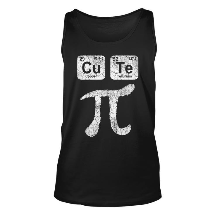 Cute Pie Pi Day T Shirt Cute Math Periodic Table Pun Gifts  Unisex Tank Top