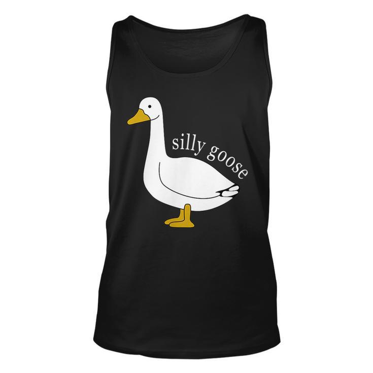Cute Silly Goose Ugly Xmas Funny Goose Trendy Clothing  Unisex Tank Top