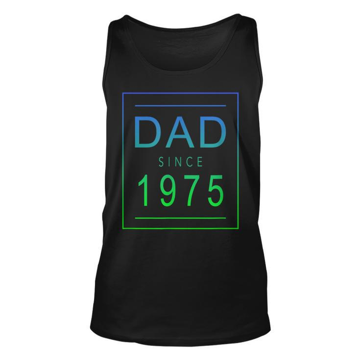 Dad Since 1975 75 Aesthetic Promoted To Daddy Father Bbkcp Tank Top