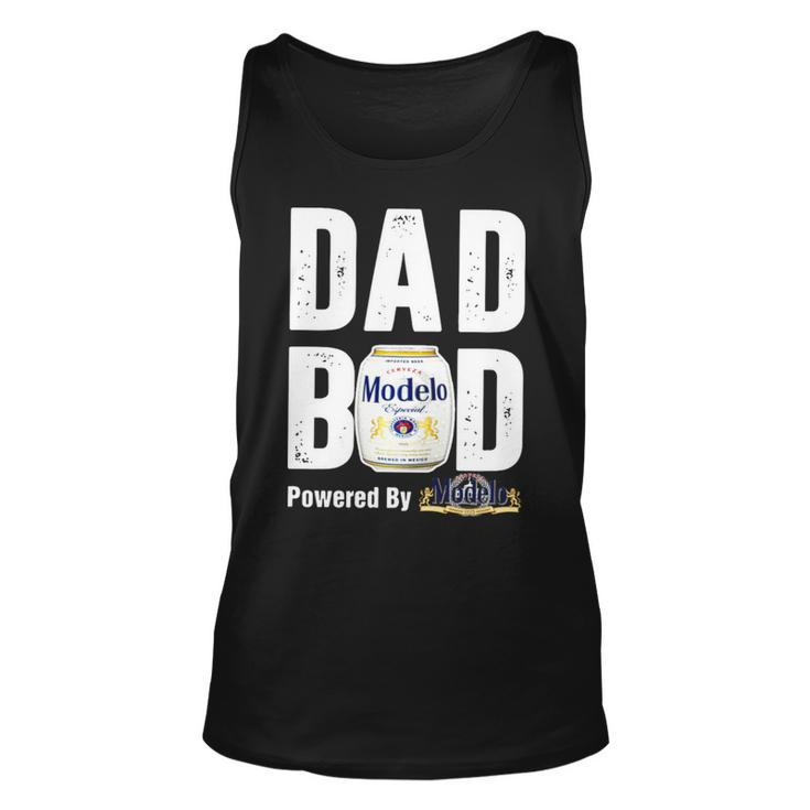 Dad Bod Powered By Modelo Especial Unisex Tank Top