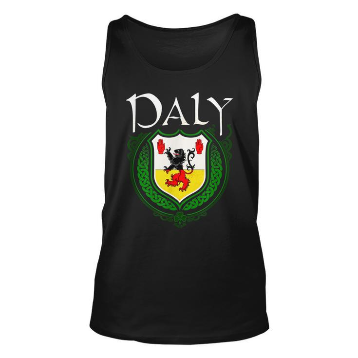 Daly Surname Irish Last Name Daly Family Crest  Unisex Tank Top