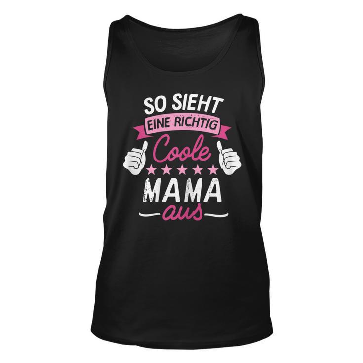 Damen Unisex TankTop Coole Mama, Lustiges Design für Mütter