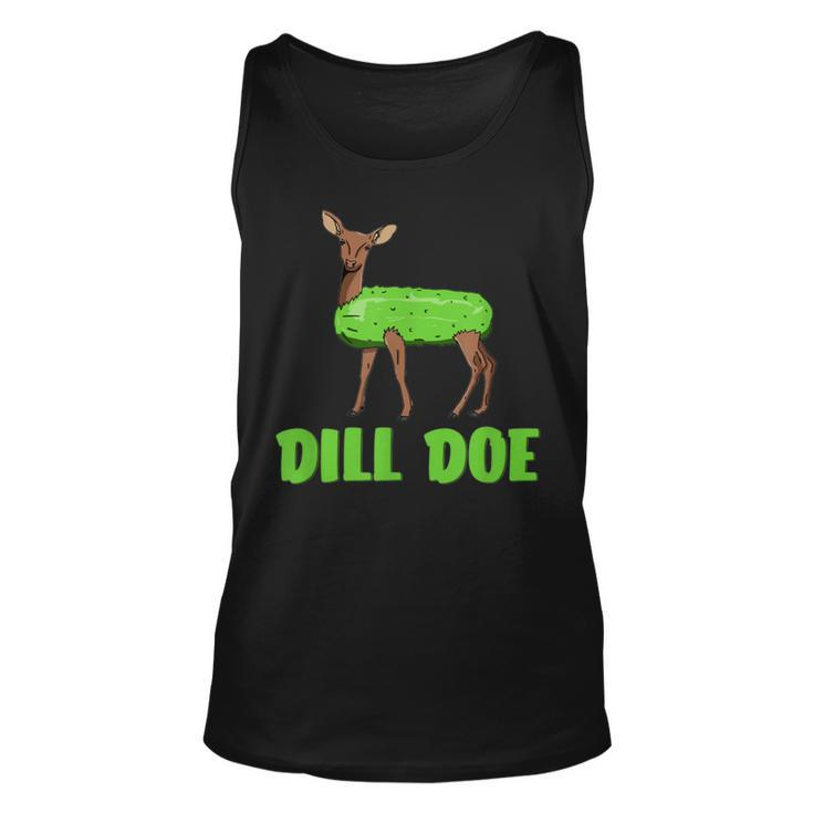 Dill Doe Funny Adult Humor Funny Nature Deer Redneck  Unisex Tank Top