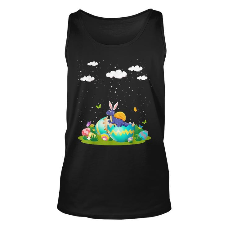 Dinosaur Pet Hatched Hatching From Easter Egg T Rex Easter Unisex Tank Top