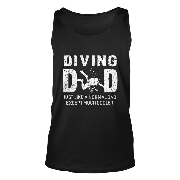 Diving Dad Gifts For Father Scuba Men Women Tank Top Graphic Print Unisex