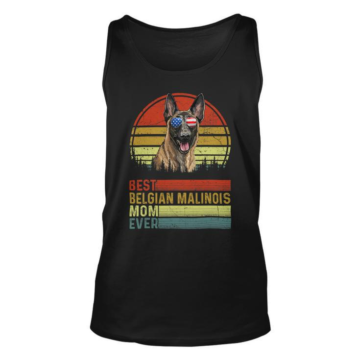 Dog Vintage Best Belgian Malinois Mom Ever Mother Day Puppy Unisex Tank Top