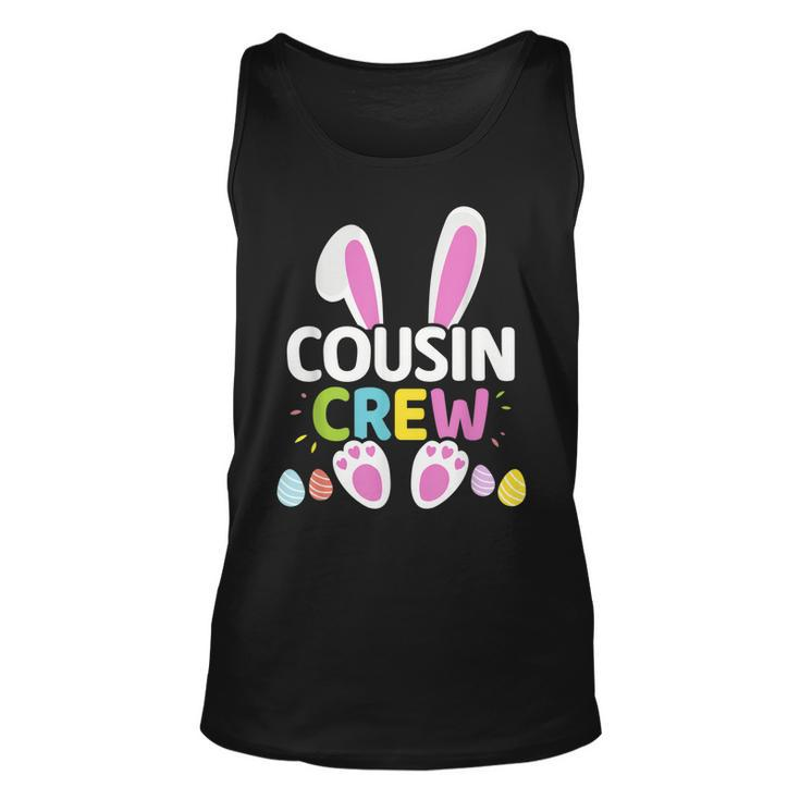 Easter Cousin Crew With Bunny And Eggs For Family  Unisex Tank Top