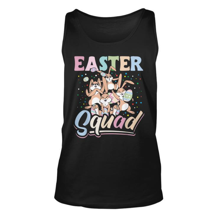 Easter Squad Bunnies Easter Egg Hunting Bunny Rabbit  Unisex Tank Top
