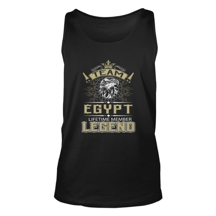 Egypt Name  - Egypt Eagle Lifetime Member L Unisex Tank Top