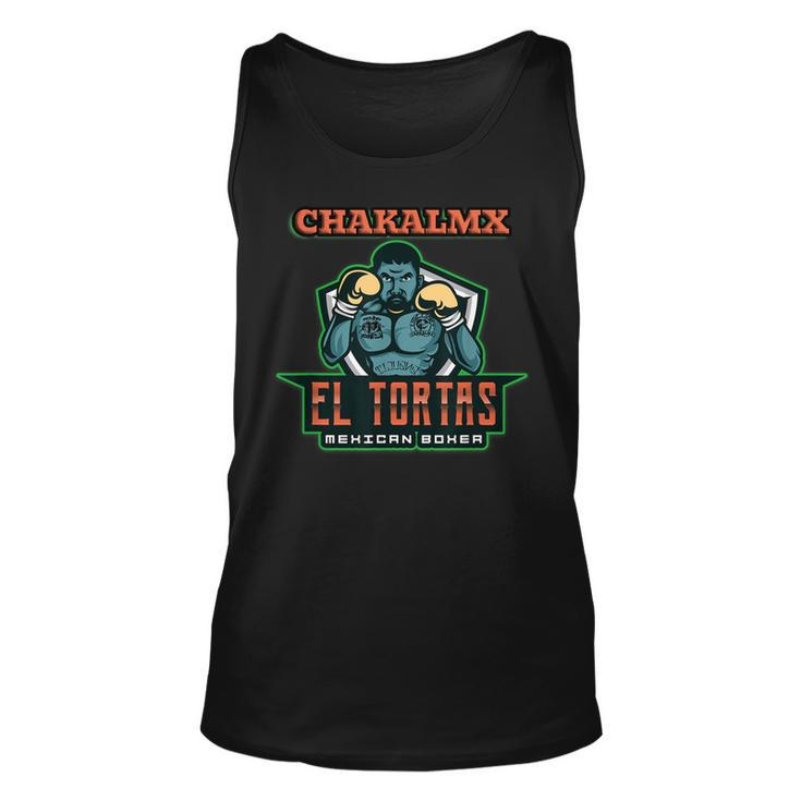 El Tortas Mexican Boxer  Unisex Tank Top