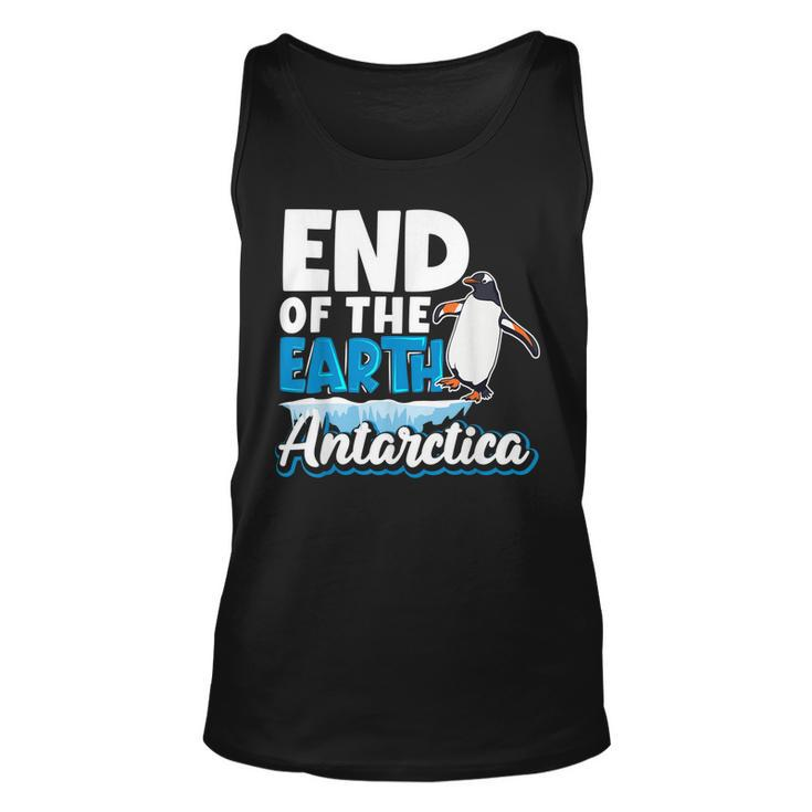 End Of The Earth Ice Expedition Adventure Antarctica  Unisex Tank Top