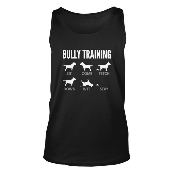 English Bull Terrier Bully Training Men Women Tank Top Graphic Print Unisex