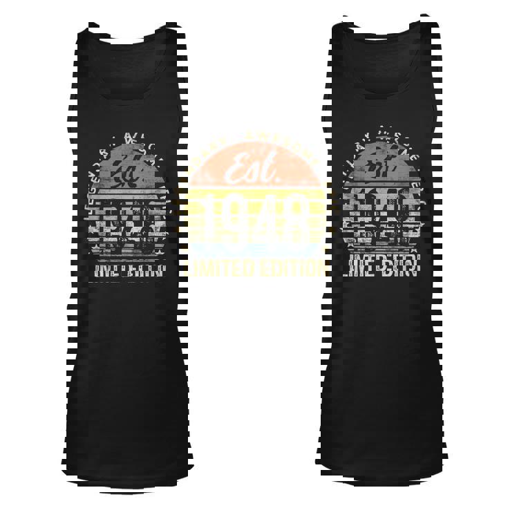 Est 1948 Limited Edition 75Th Birthday Vintage 75 Year Old Unisex Tank Top