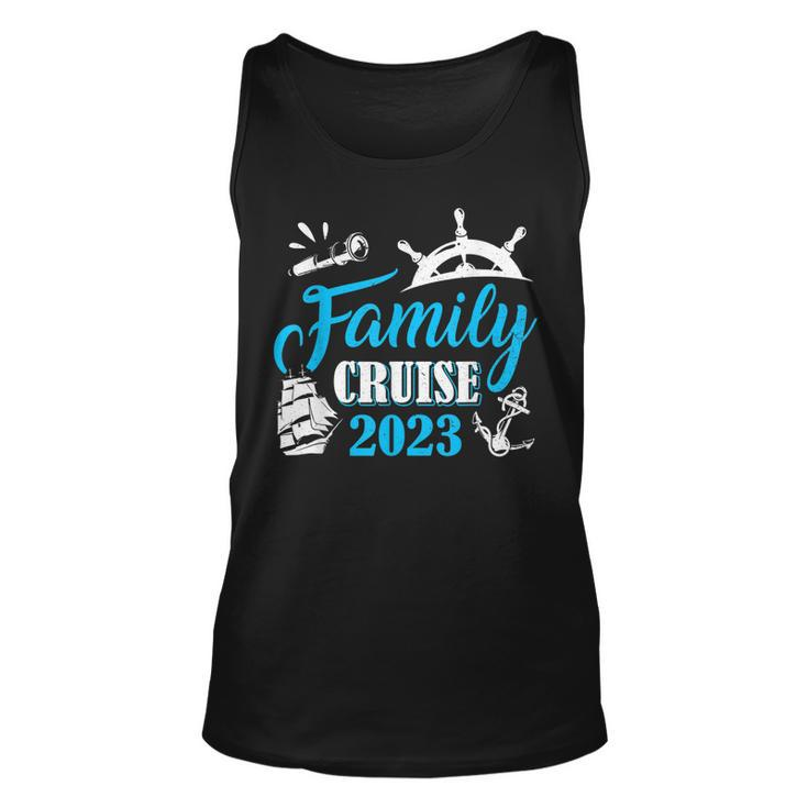 Family Cruise 2023 Cruise Boat Trip Family Matching 2023  Unisex Tank Top
