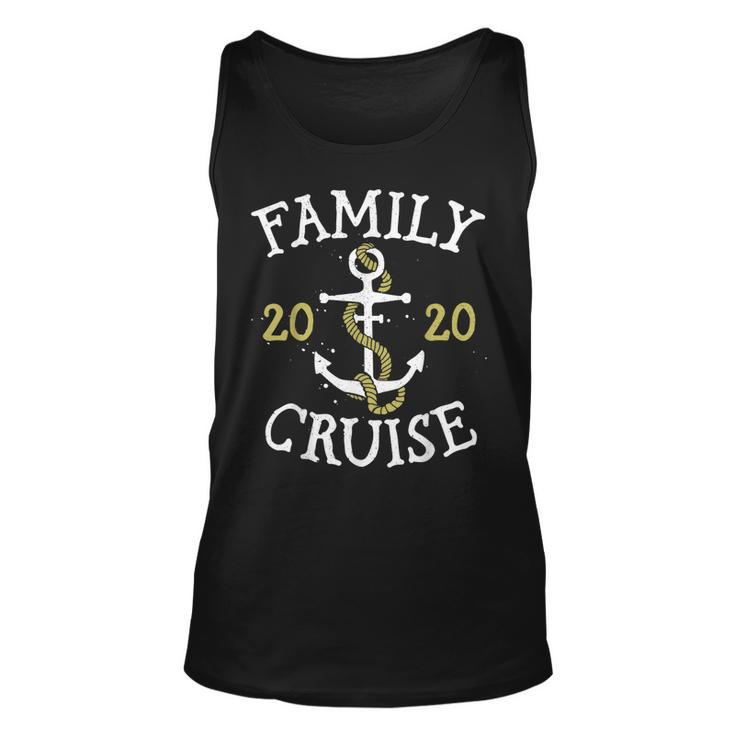 Family Cruise Squad 2020 Summer Vacation Vintage Matching Unisex Tank Top